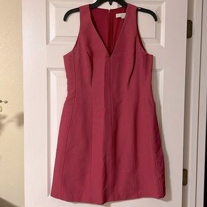 LOFT Sleeveless v neck dress